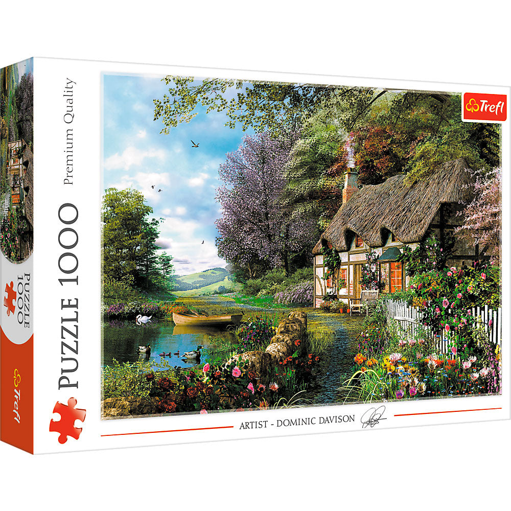 Puzzle - Charming Nook (1000 Brikker)
