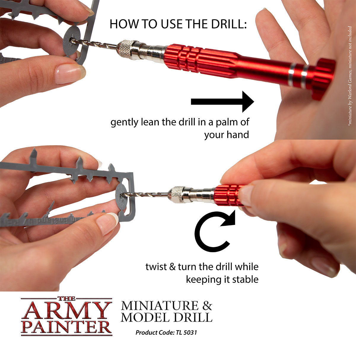 The Army Painter Miniature & Model Drill TL5031