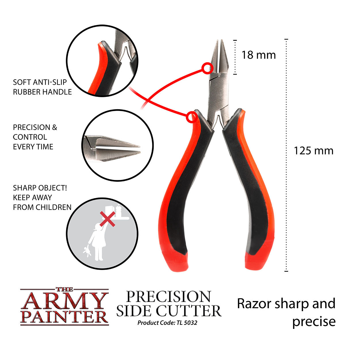 The Army Painter Precision Side Cutter TL5032