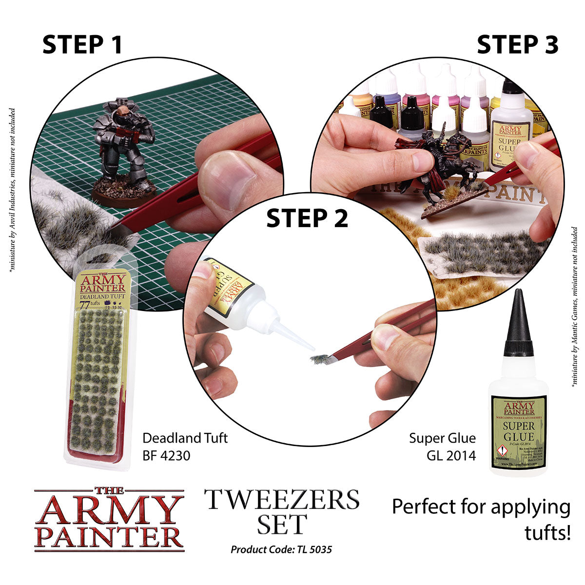 The Army Painter Tweezers Set TL5035