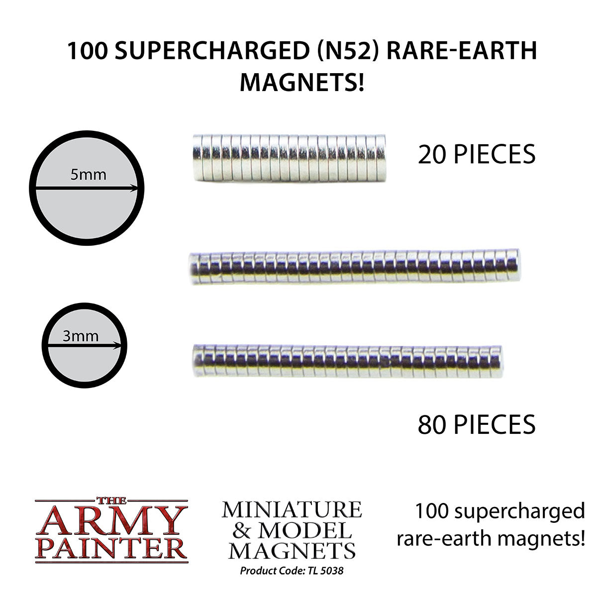 The Army Painter Miniature and Model Magnets TL5038