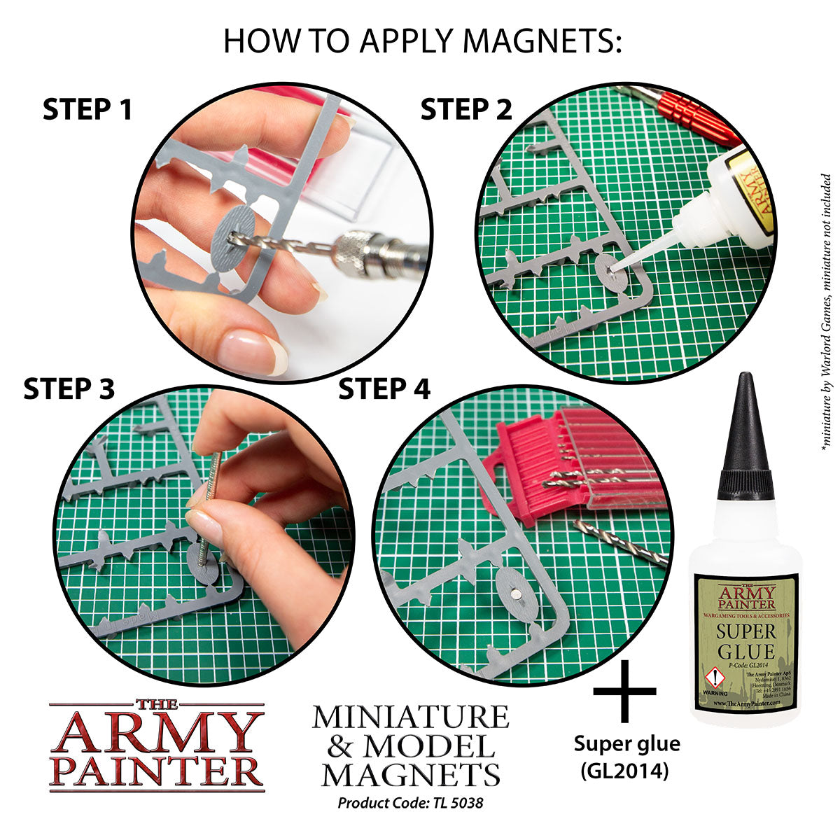 The Army Painter Miniature and Model Magnets TL5038