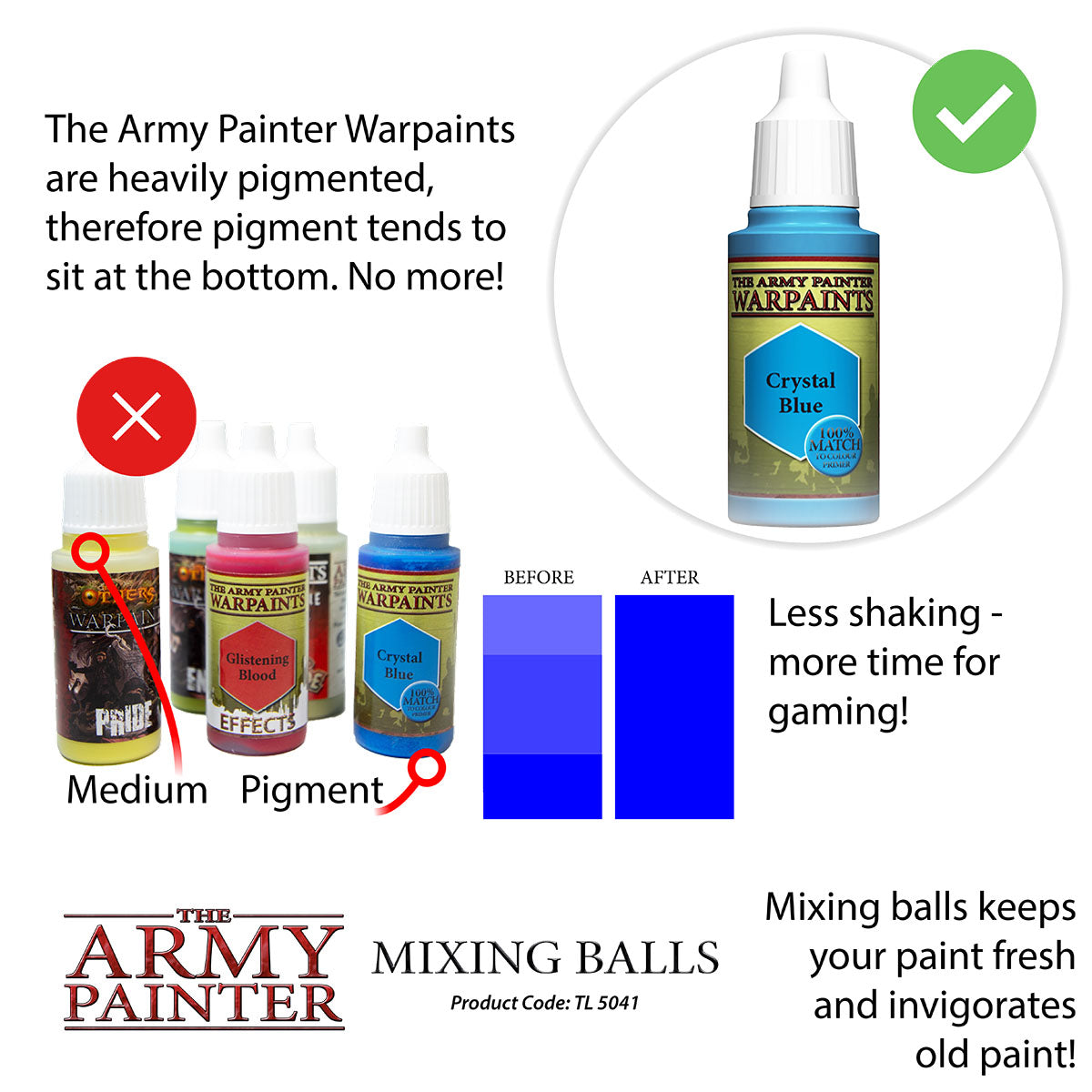 The Army Painter Mixing balls TL5041P