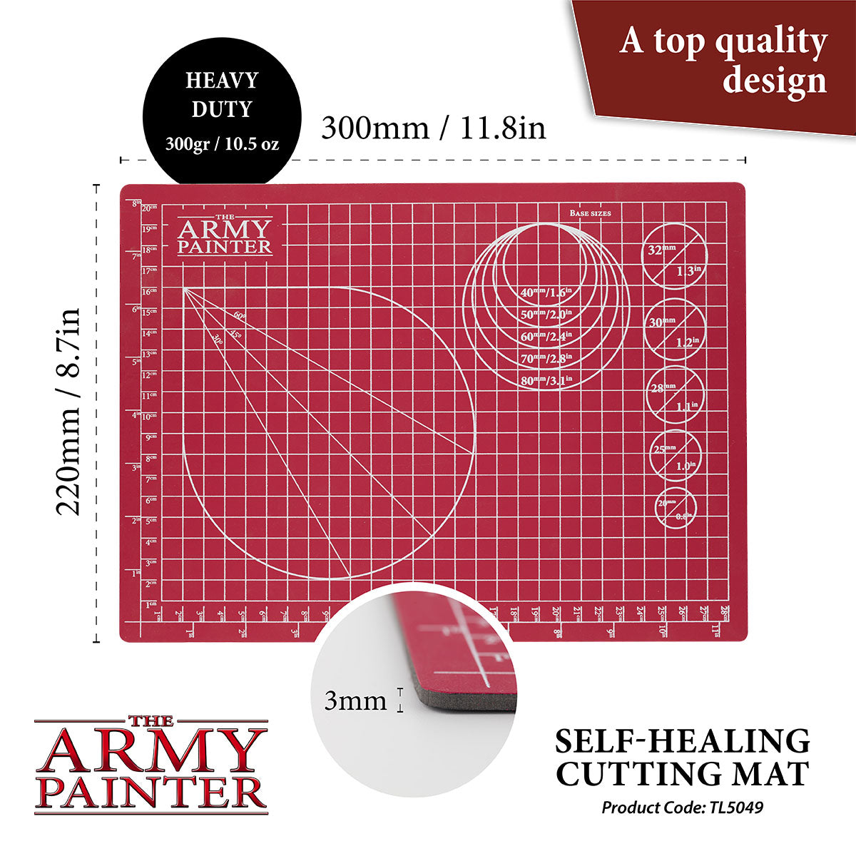The Army Painter Self Healing Cutting Mat TL5049