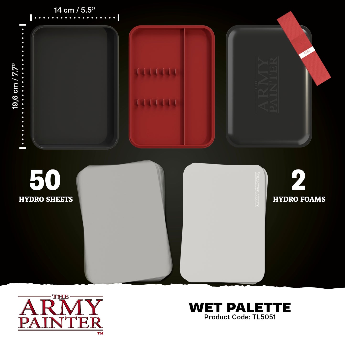 The Army Painter Wet Palette Hydro Bundle TL5055