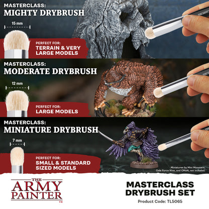The Army Painter Masterclass Drybrush Set TL5065