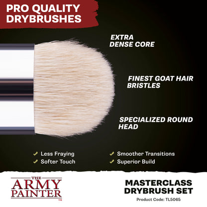 The Army Painter Masterclass Drybrush Set TL5065