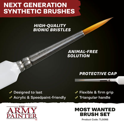 The Army Painter Most Wanted Brush Set TL5066