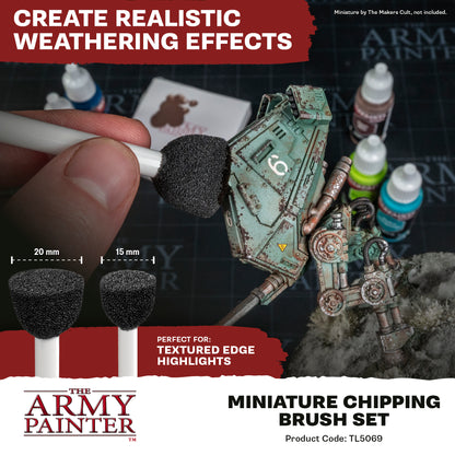 The Army Painter Miniature Chipping Brush Set TL5069P