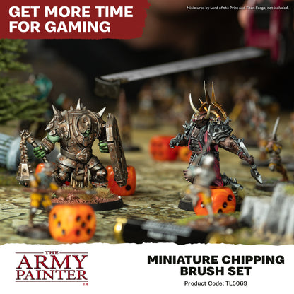 The Army Painter Miniature Chipping Brush Set TL5069P