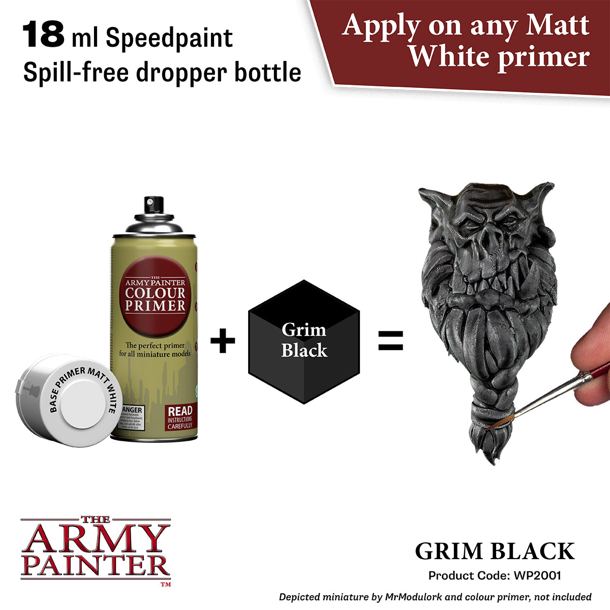 The Army Painter Speedpaint: Grim Black WP2001