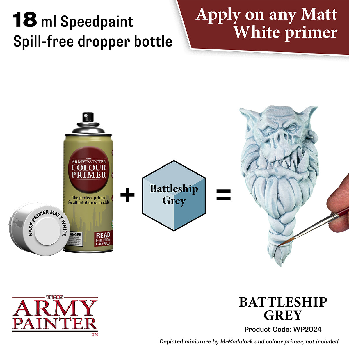 The Army Painter Speedpaint: Battleship Grey WP2024