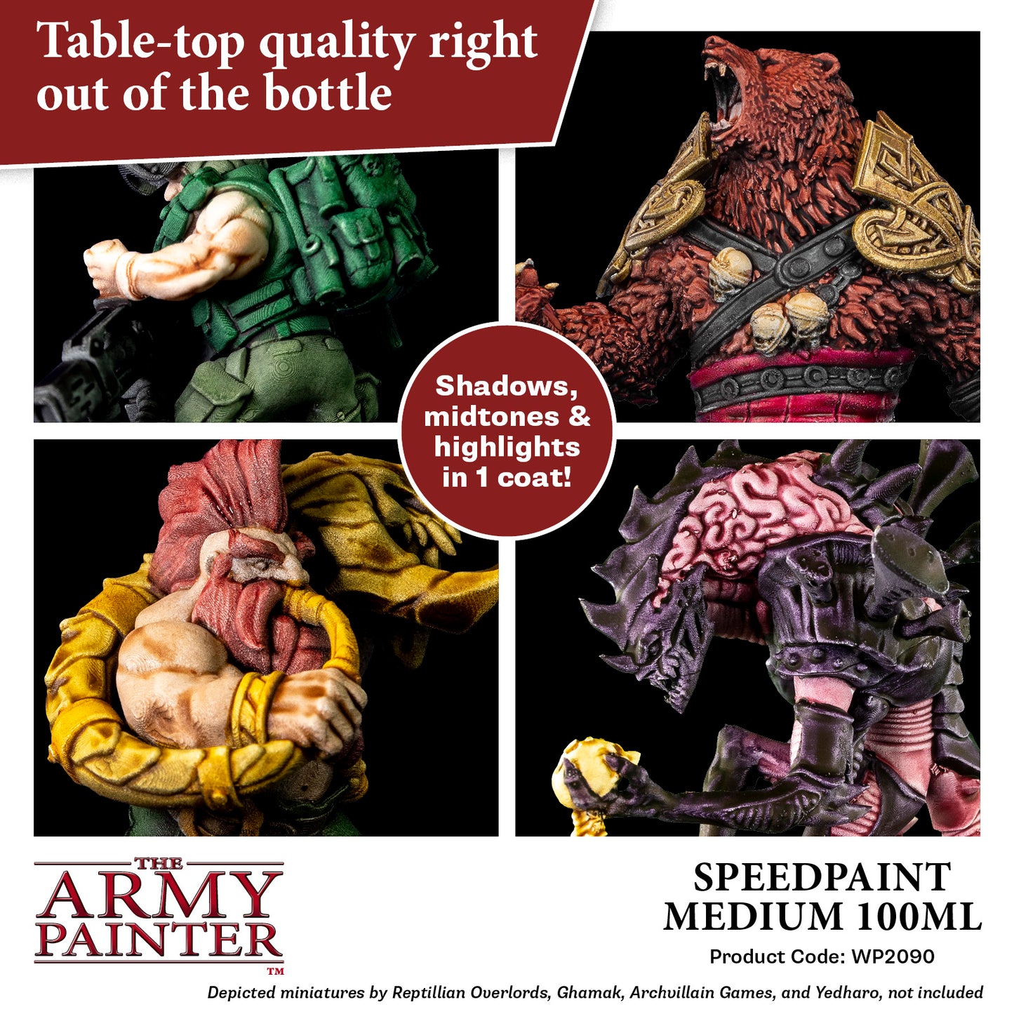 The Army Painter Speedpaint Medium 100 ml WP2090P WP2090P