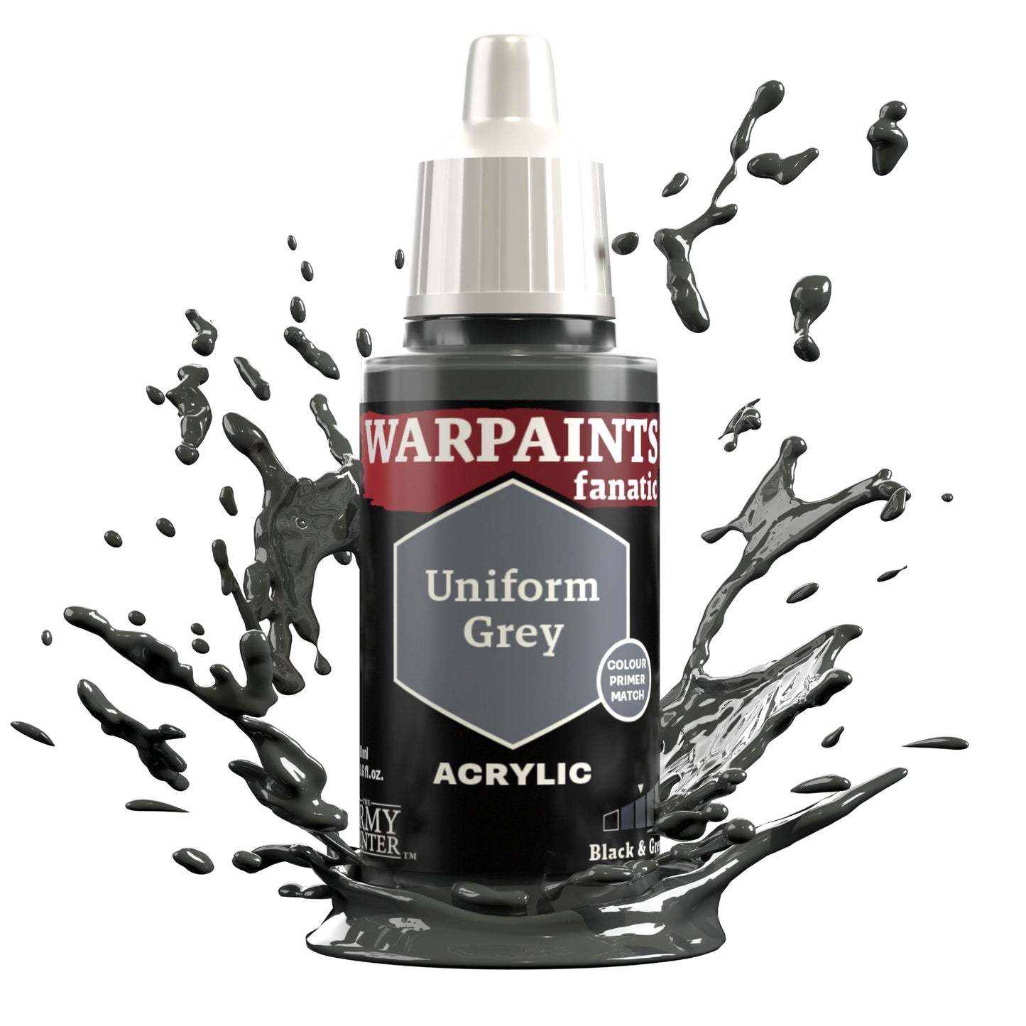 Warpaints Fanatic: Uniform Grey WP3003