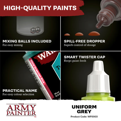 Warpaints Fanatic: Uniform Grey WP3003