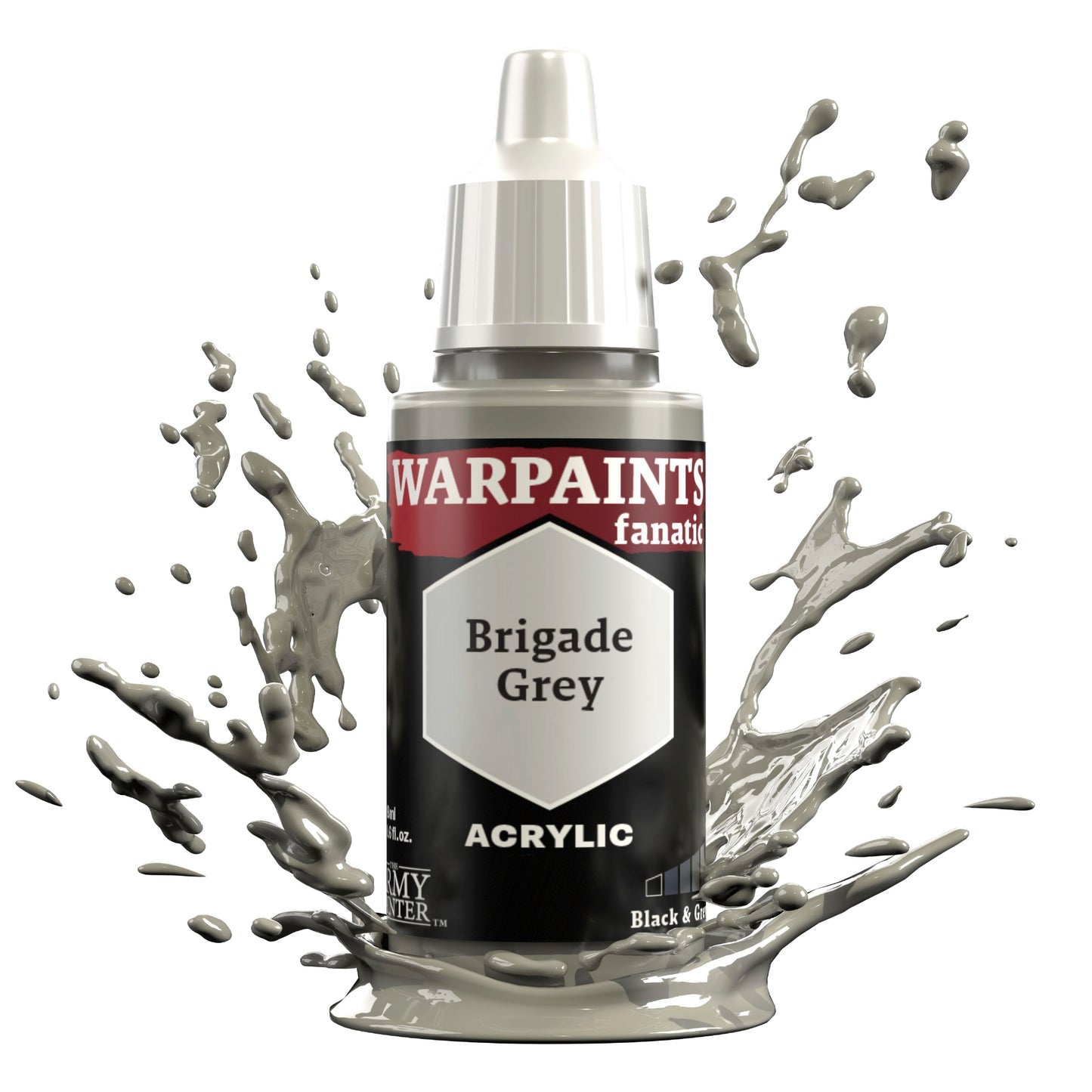 Warpaints Fanatic: Brigade Grey WP3006