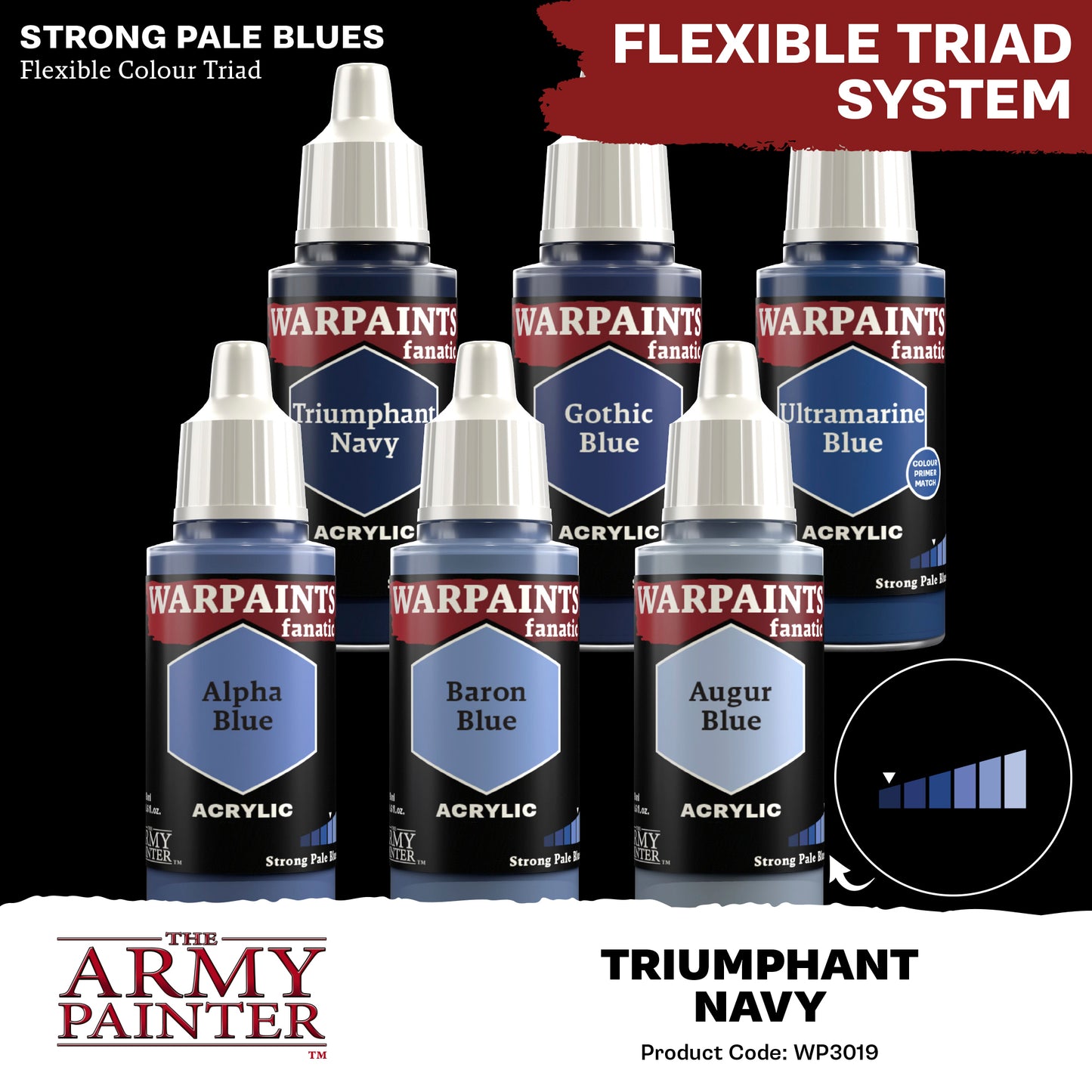 Warpaints Fanatic: Triumphant Navy WP3019