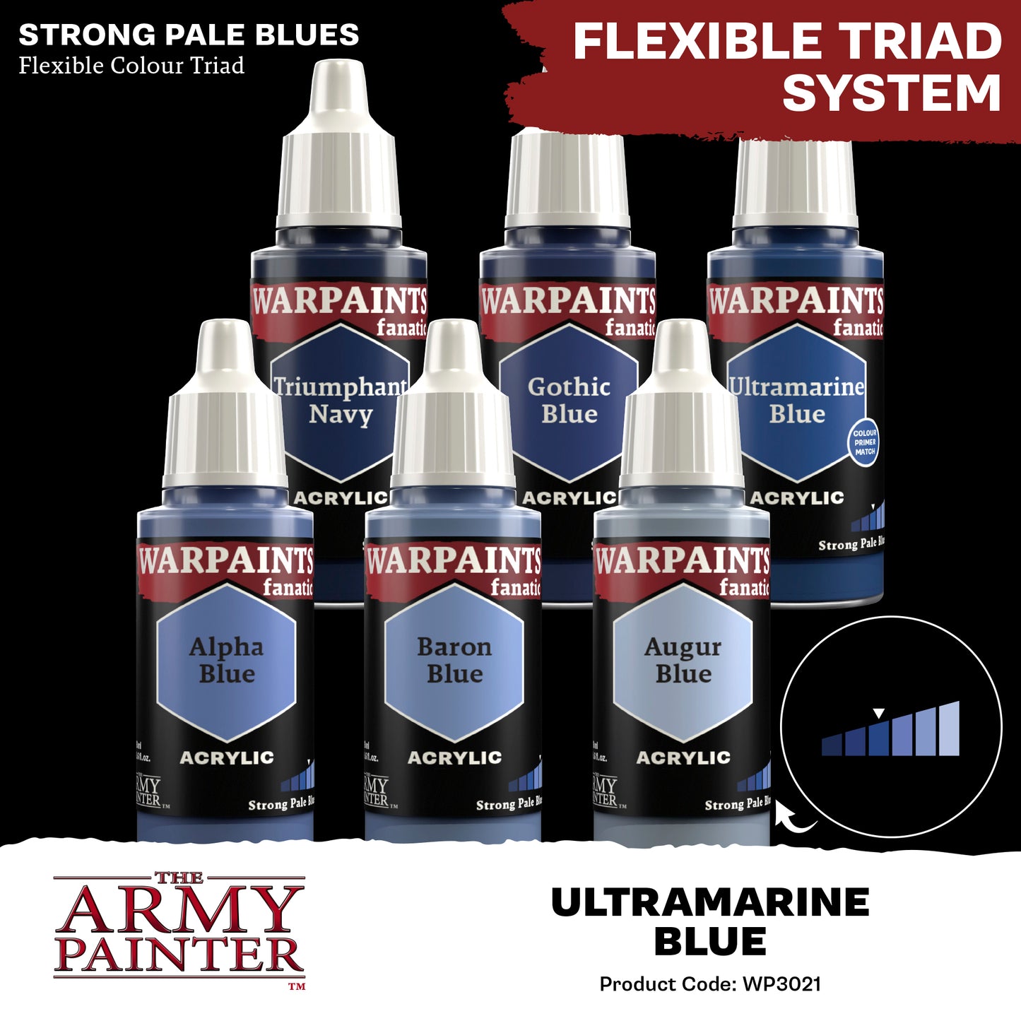 Warpaints Fanatic: Ultramarine Blue WP3021