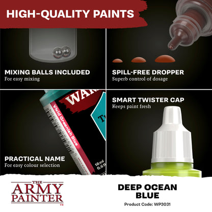 Warpaints Fanatic: Deep Ocean Blue WP3031
