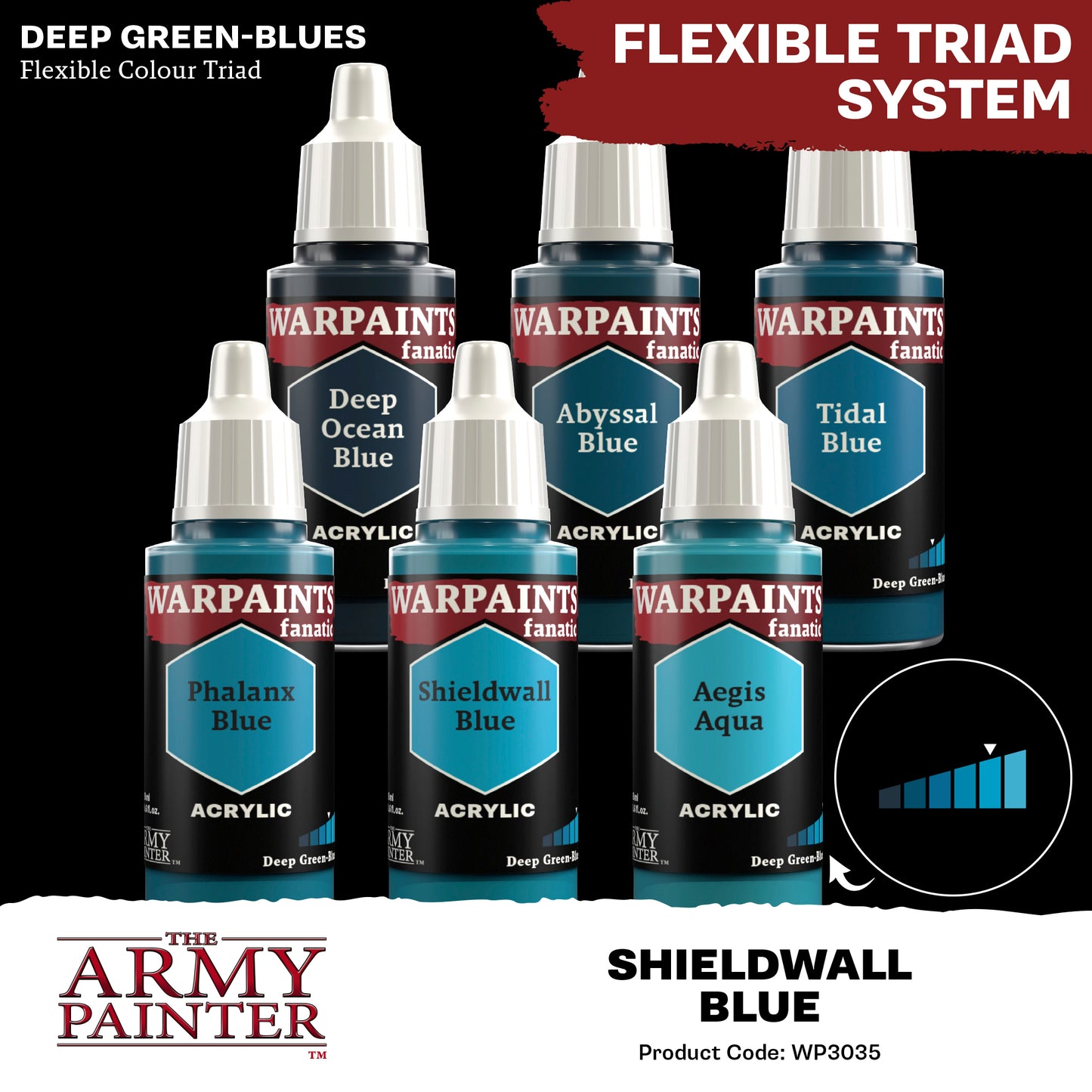 Warpaints Fanatic: Shieldwall Blue WP3035P