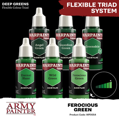 Warpaints Fanatic: Ferocious Green WP3054