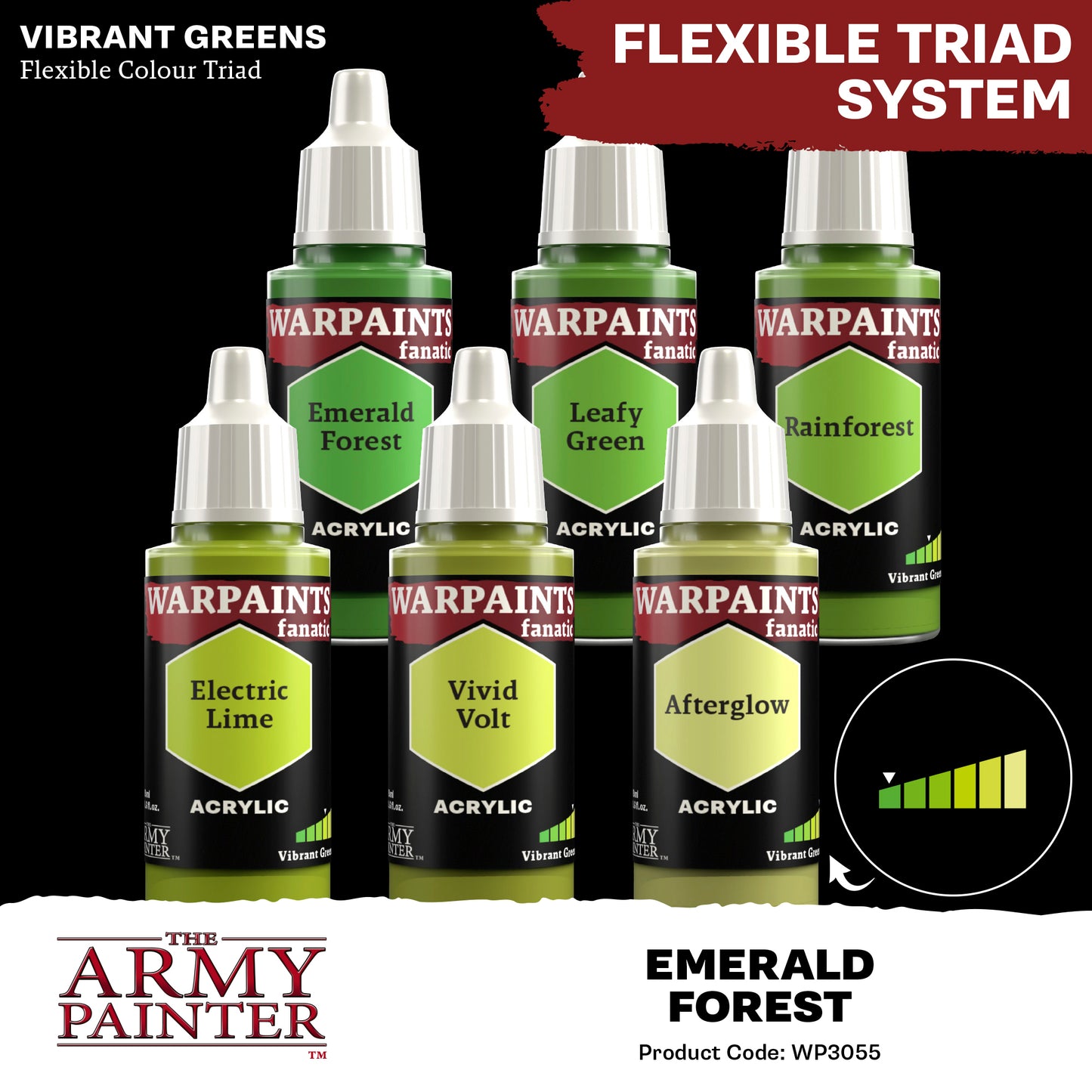 Warpaints Fanatic: Emerald Forest WP3055