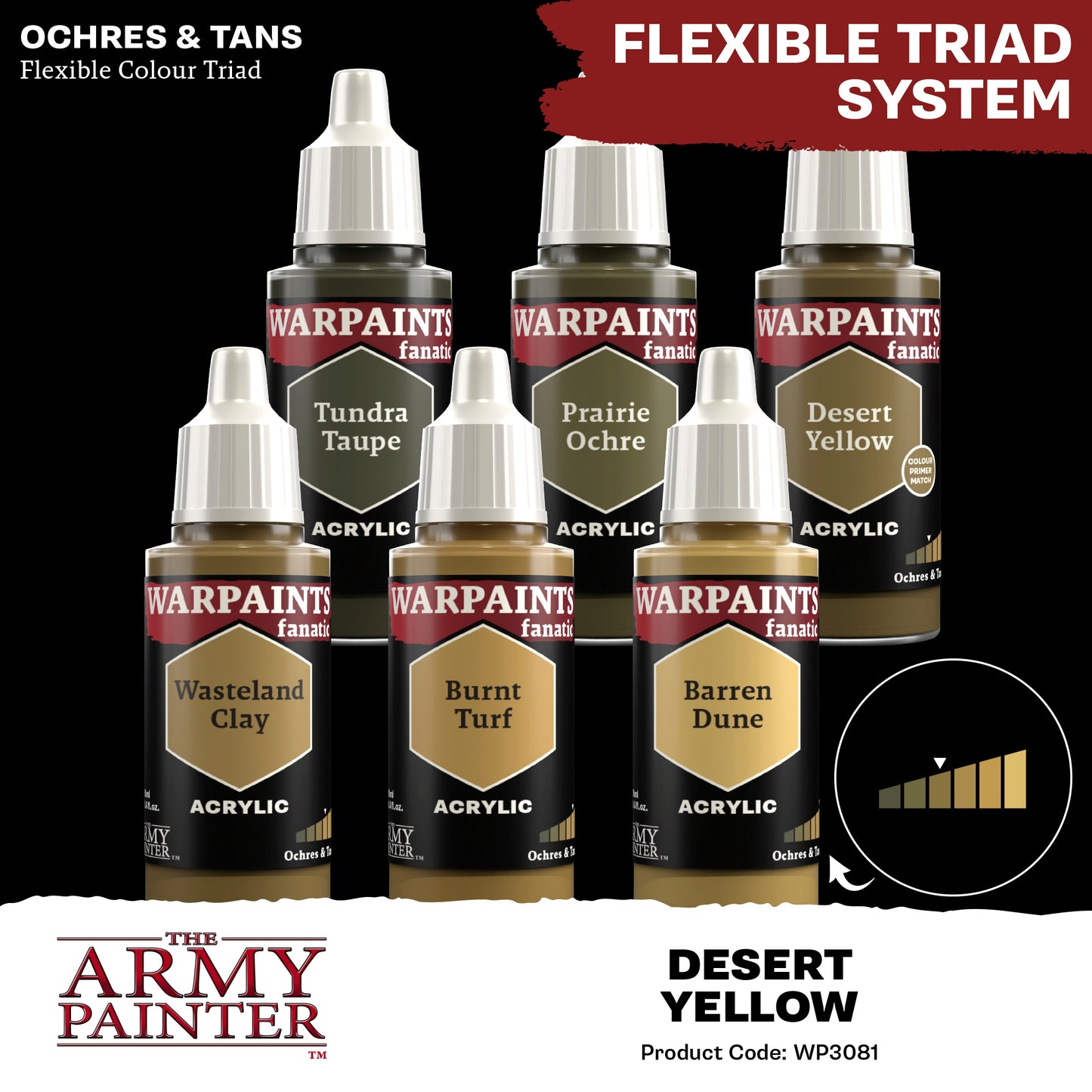 Warpaints Fanatic: Desert Yellow WP3081P
