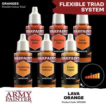 Warpaints Fanatic: Lava Orange WP3099P