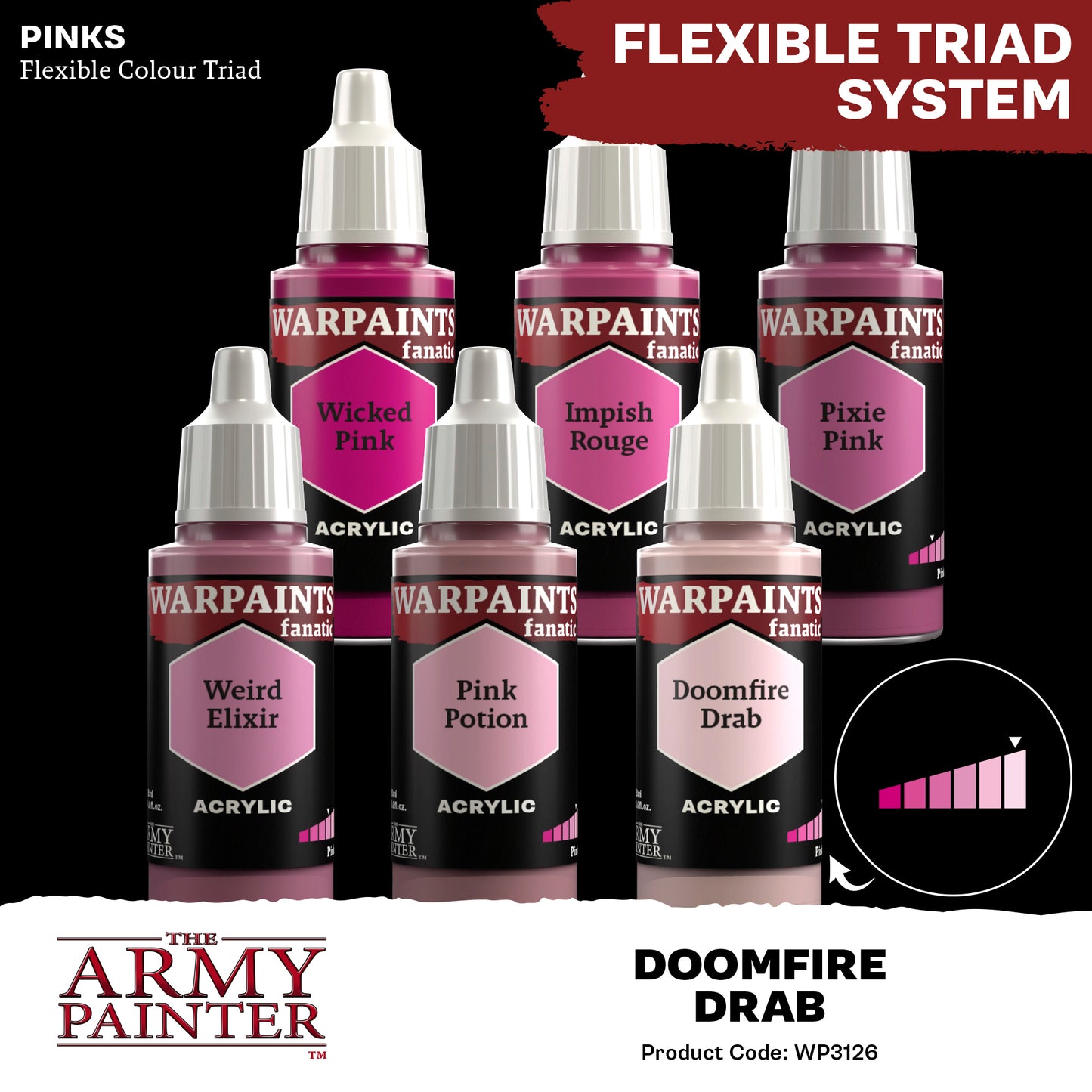 Warpaints Fanatic: Doomfire Drab WP3126P