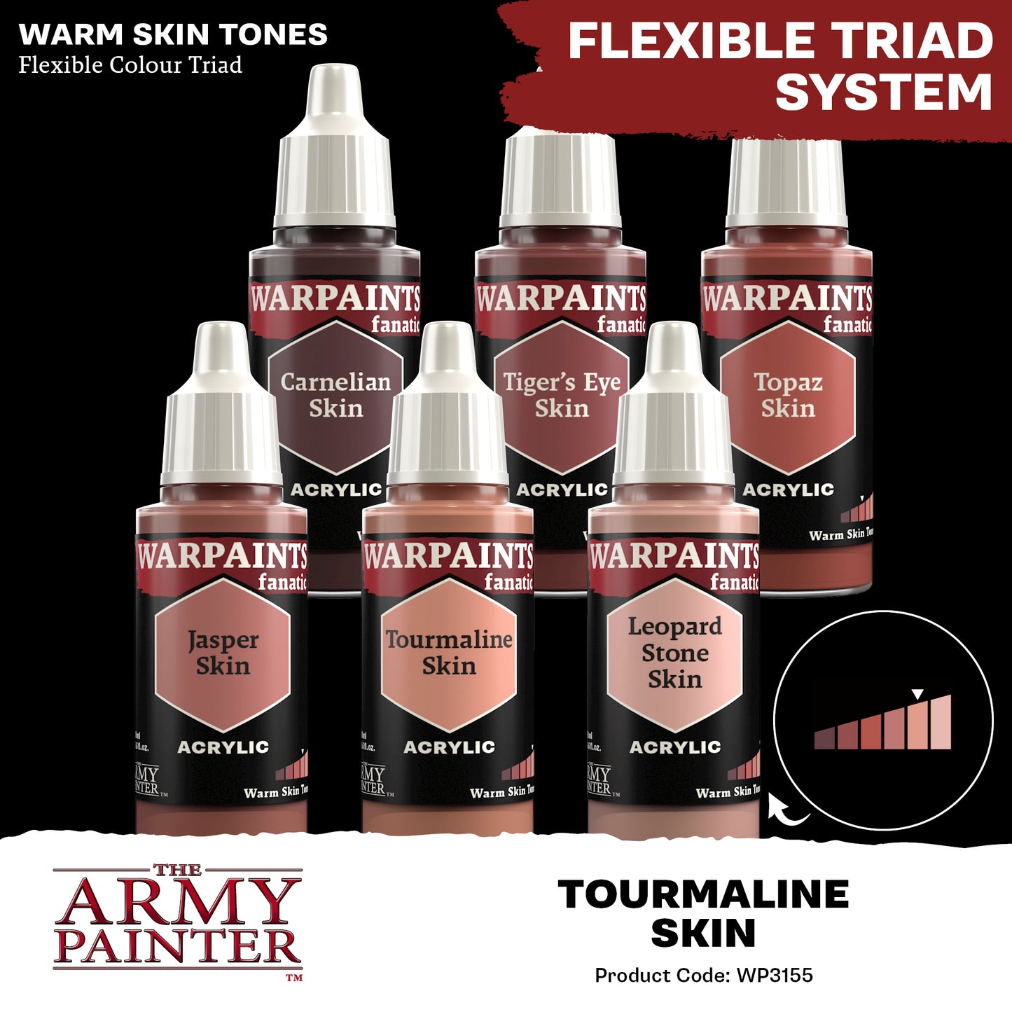 Warpaints Fanatic: Tourmaline Skin WP3155P