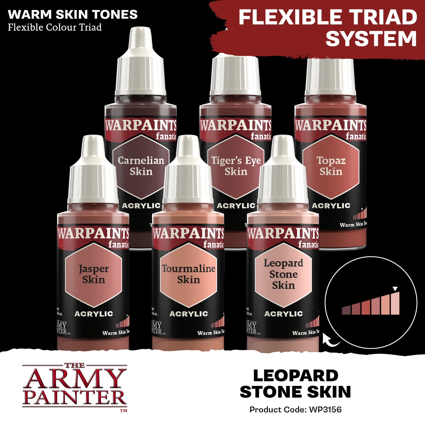 Warpaints Fanatic: Leopard Stone Skin WP3156P