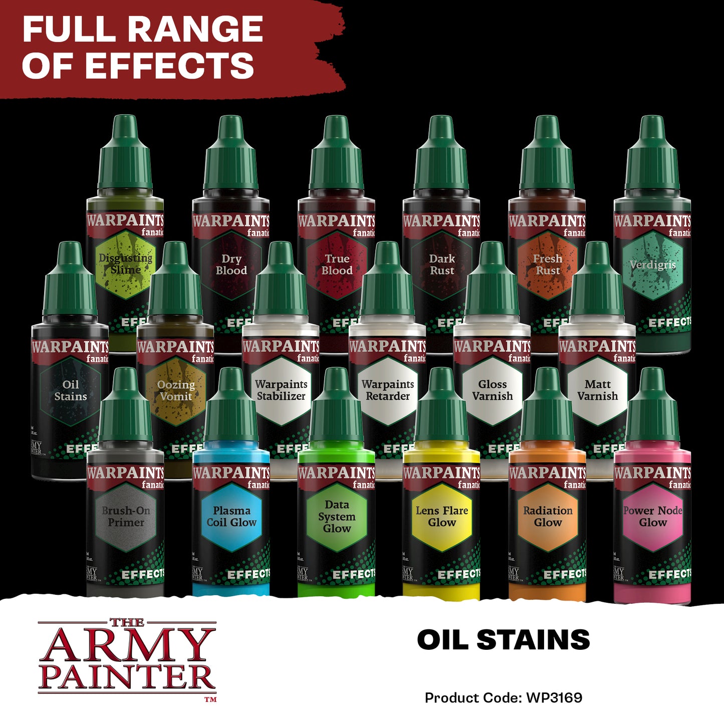 Warpaints Fanatic Effects: Oil Stains WP3169P