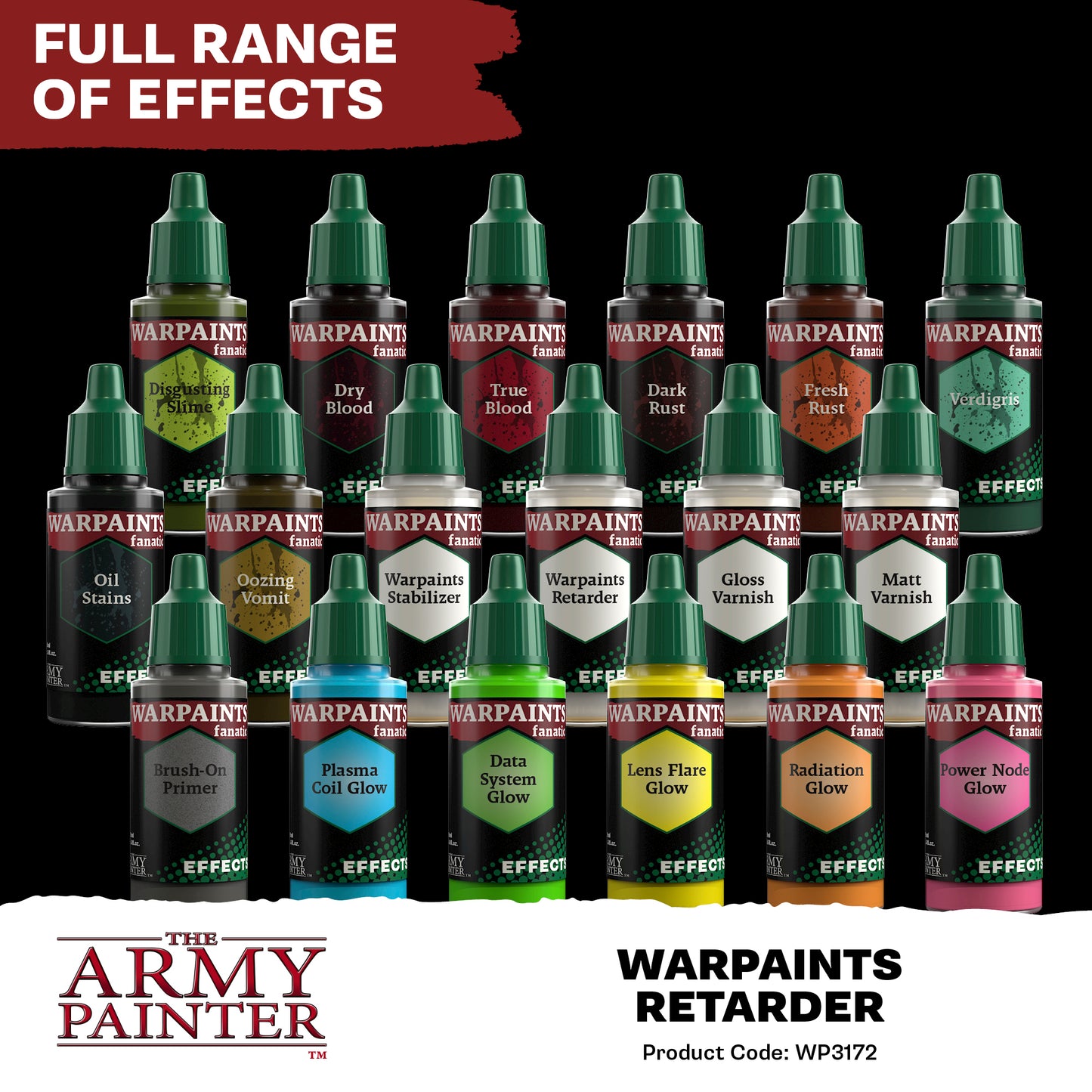 Warpaints Fanatic Effects: Warpaints Retarder WP3172P