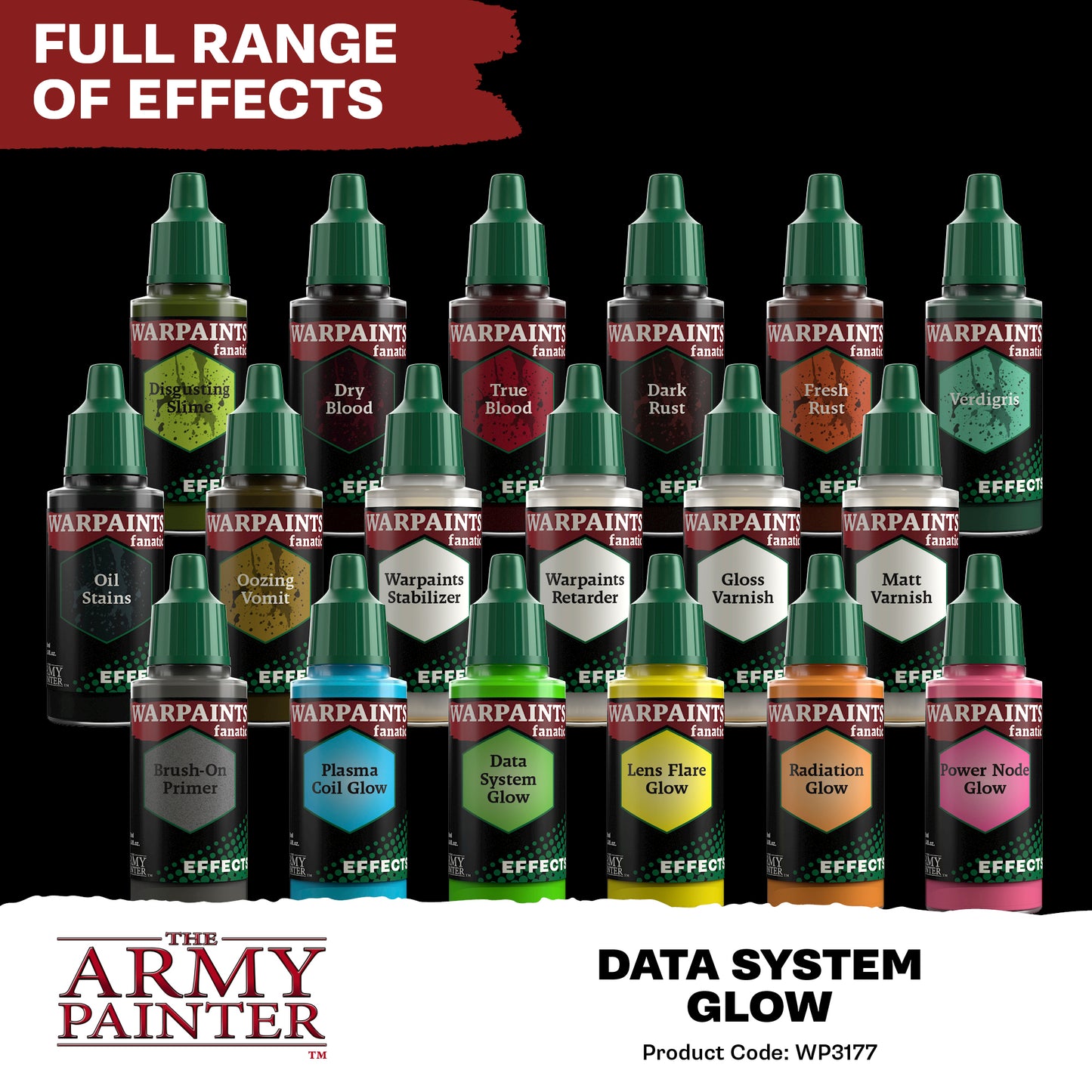 Warpaints Fanatic Effects: Data System Glow WP3177P