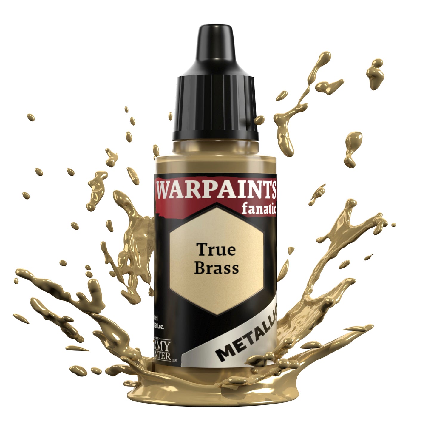 Warpaints Fanatic Metallic: True Brass WP3186P