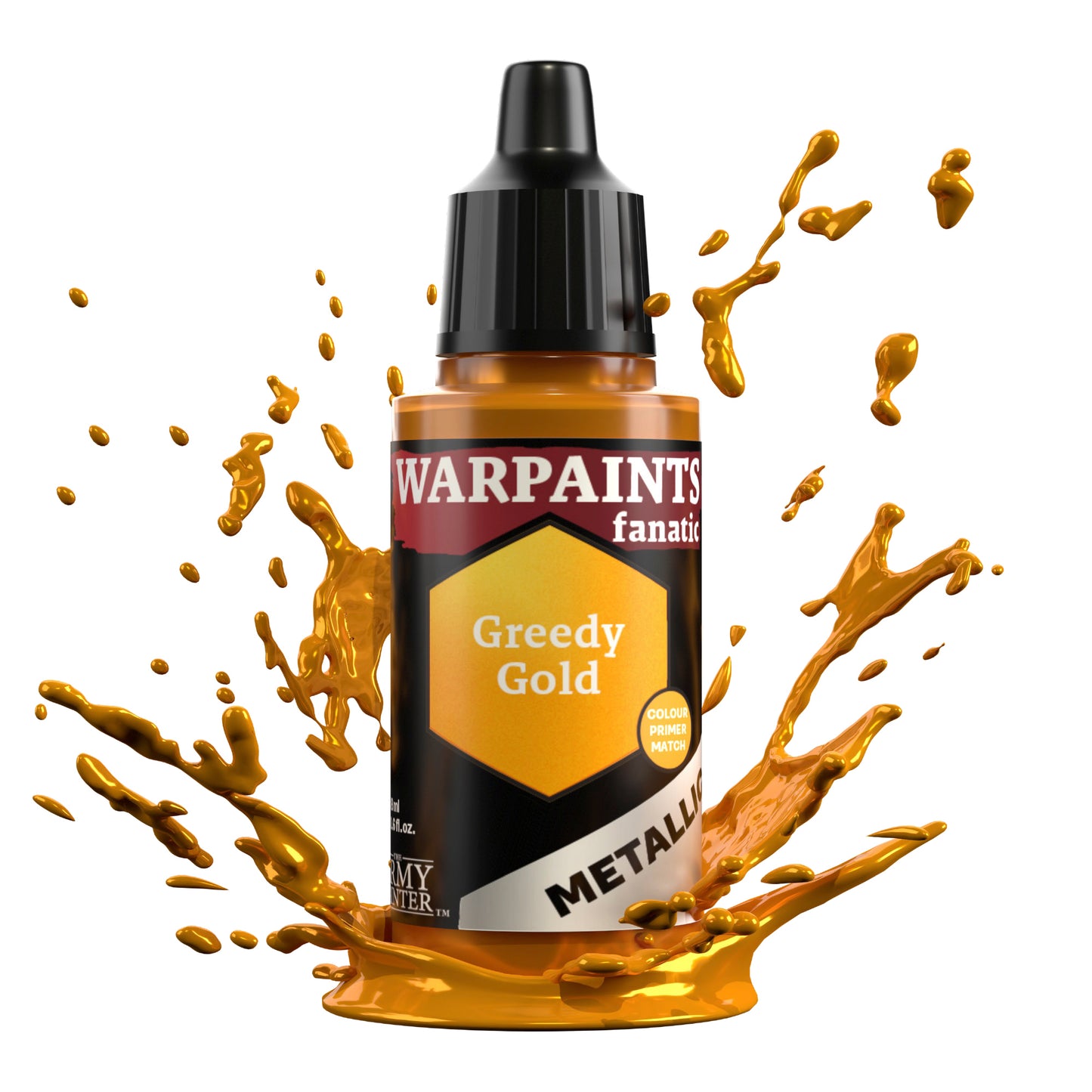 Warpaints Fanatic Metallic: Greedy Gold WP3188P