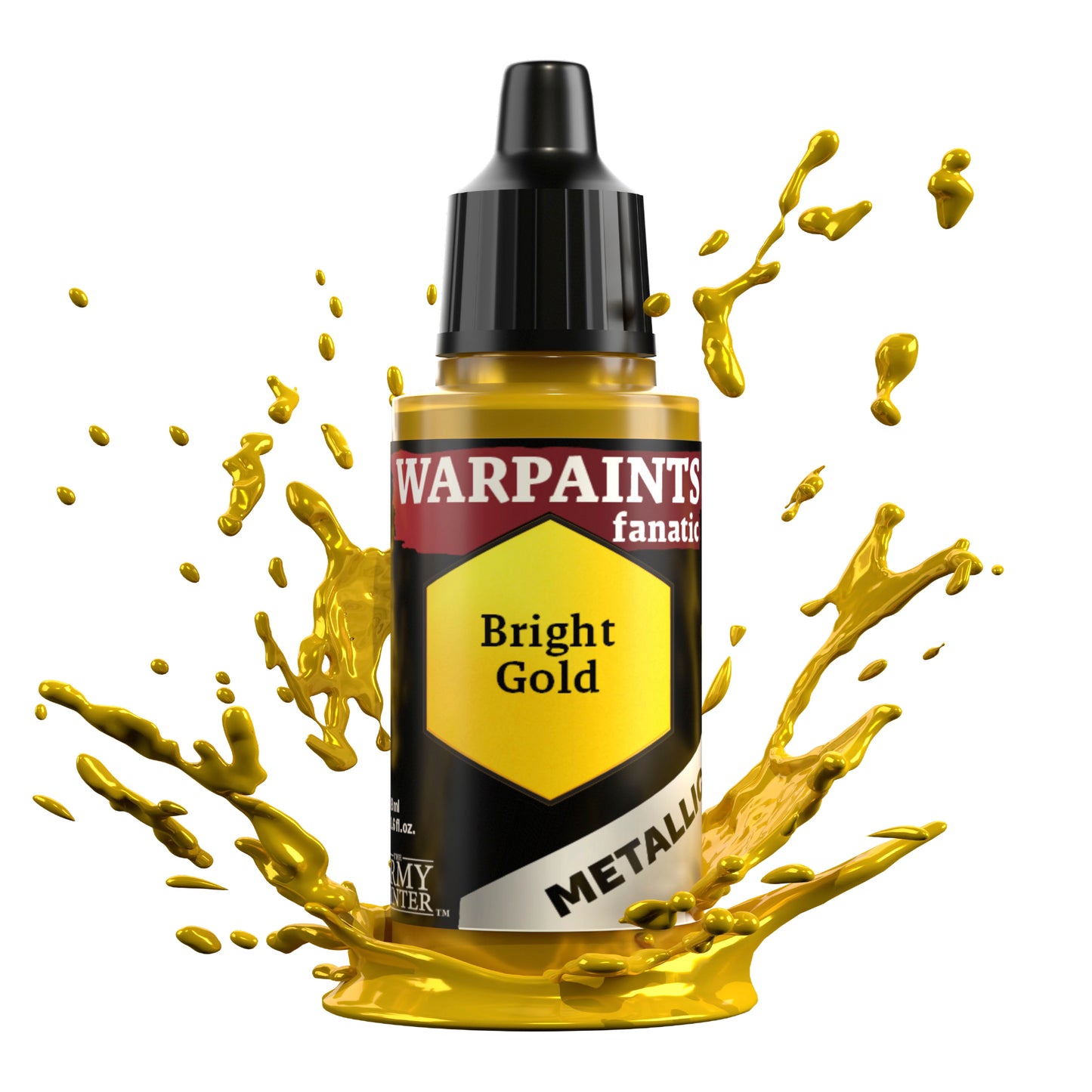 Warpaints Fanatic Metallic: Bright Gold WP3189P