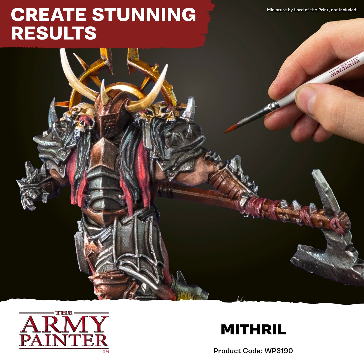 Warpaints Fanatic Metallic: Mithril WP3190P