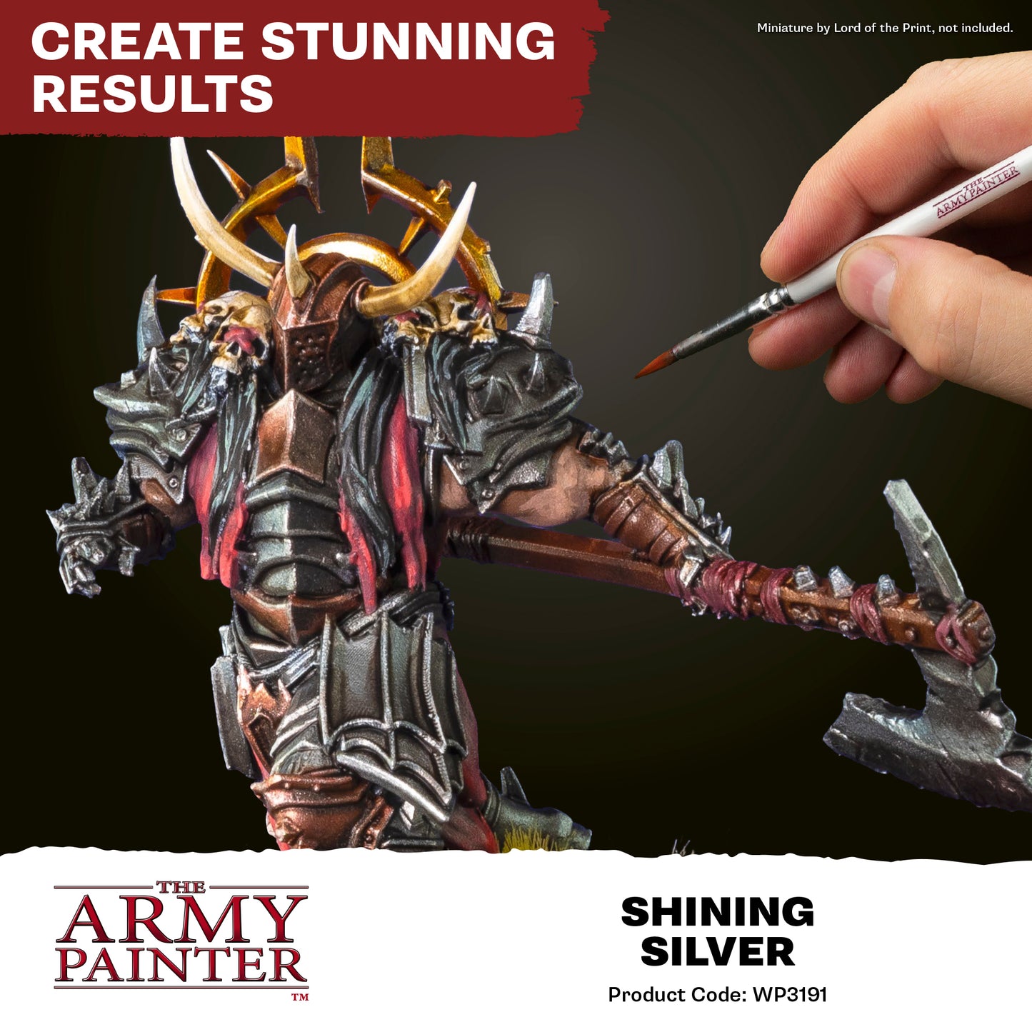 Warpaints Fanatic Metallic: Shining Silver WP3191P