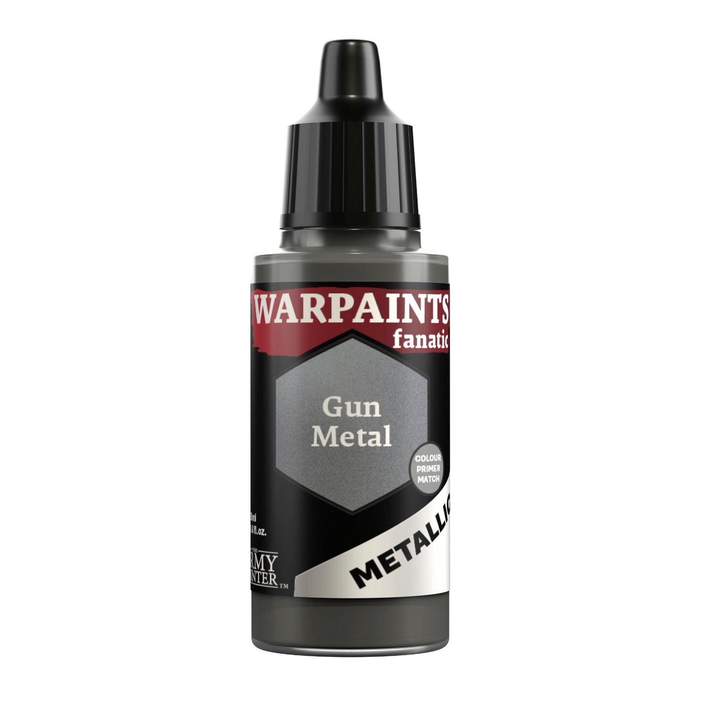 Warpaints Fanatic Metallic: Gun Metal WP3193P