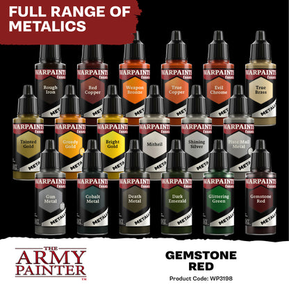 Warpaints Fanatic Metallic: Gemstone Red WP3198P