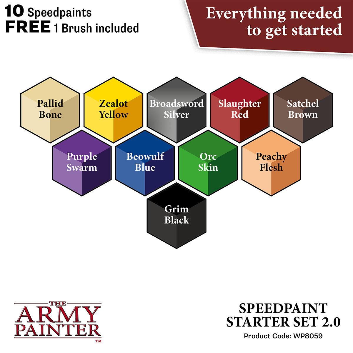 The Army Painter Speedpaint Starter Set 2.0 WP8059