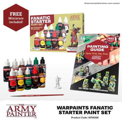The Army Painter Warpaints Fanatic: Starter Set WP8066P