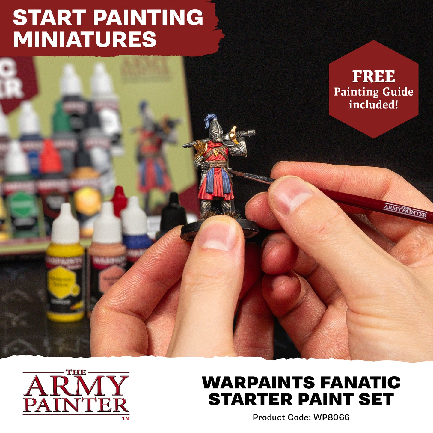 The Army Painter Warpaints Fanatic: Starter Set WP8066P