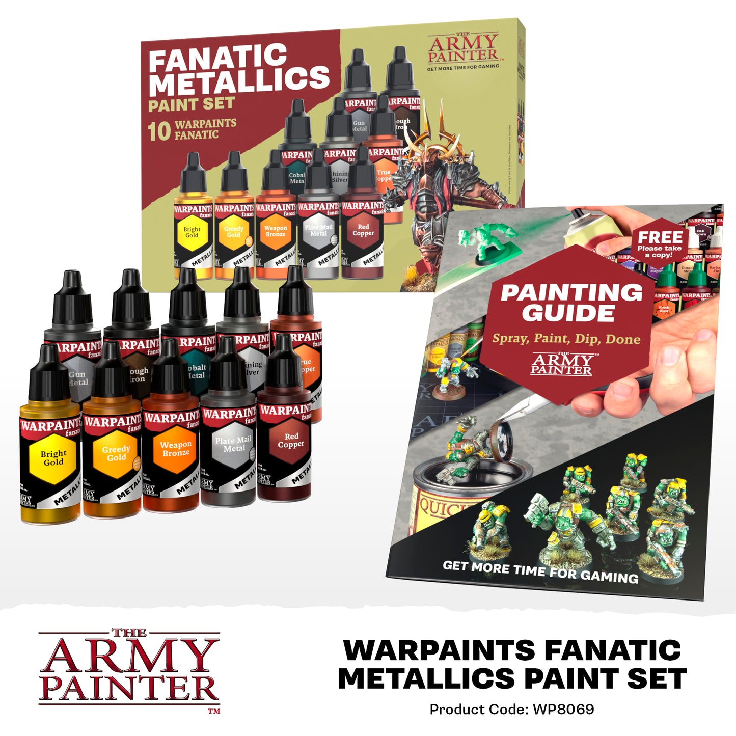 The Army Painter Warpaints Fanatic: Metallics Set WP8069P