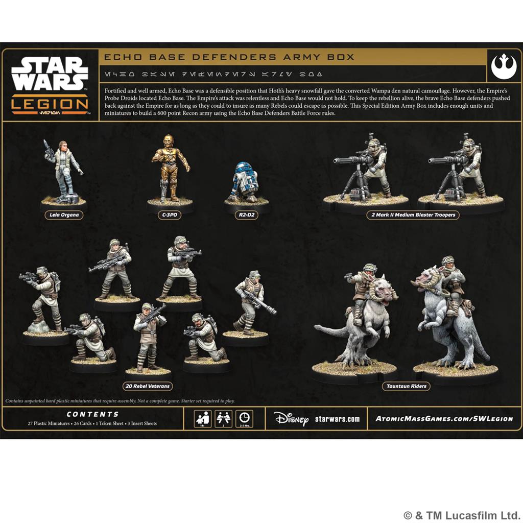 Star Wars Legion Echo Base Defenders Special Edition