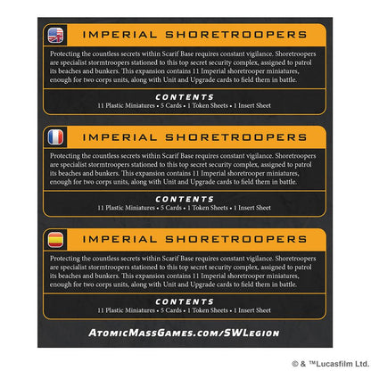 Star Wars Legion Imperial Shoretroopers