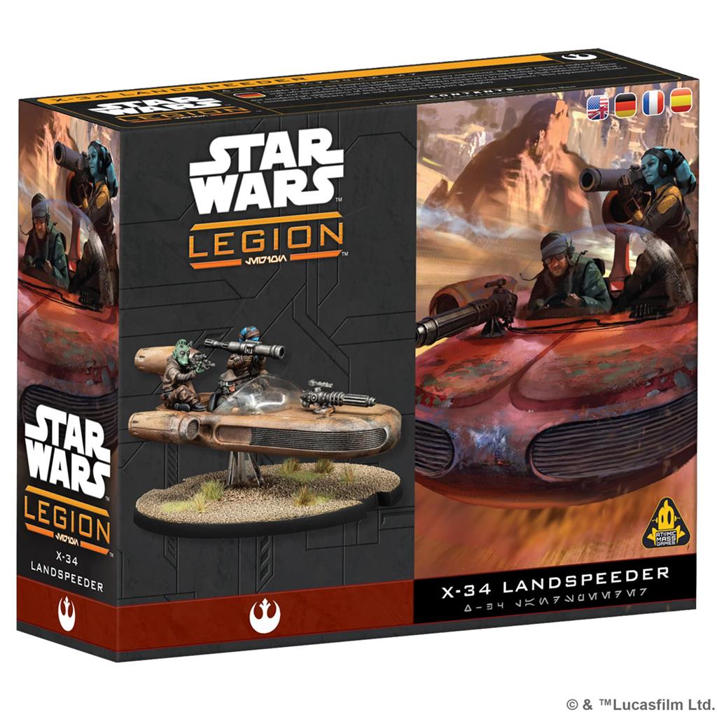 Star Wars Legion X-34 Landspeeder