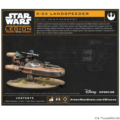 Star Wars Legion X-34 Landspeeder