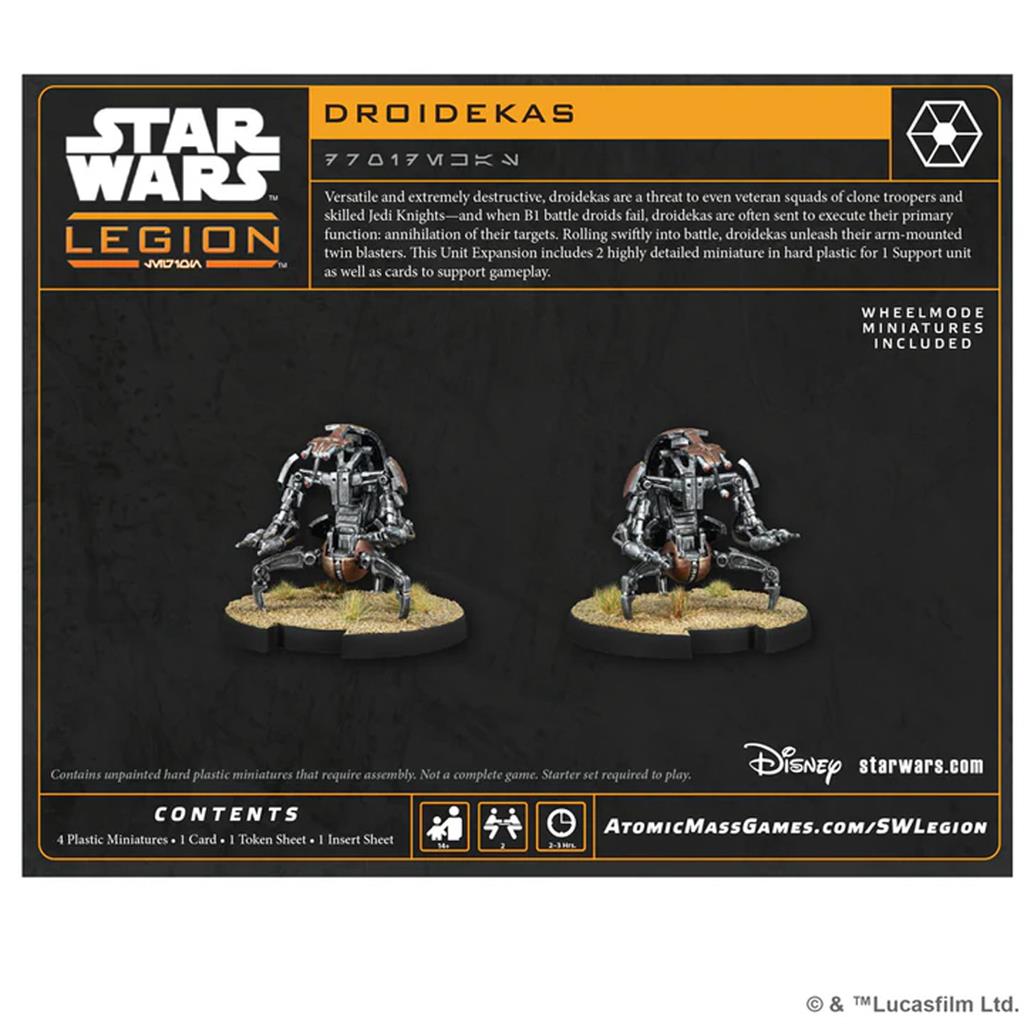 Star Wars Legion Droidekas